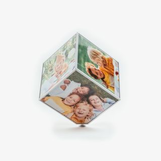 Cubo Giratório com Fotos 10x10cm